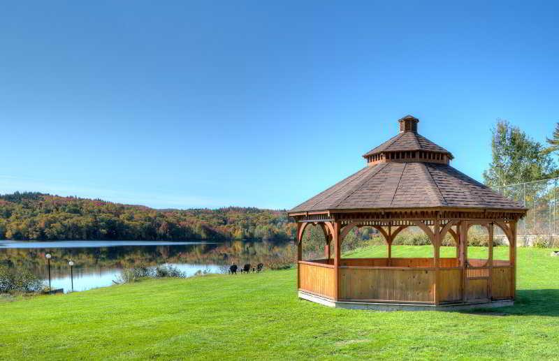 Le Manoir Du Lac Delage Stoneham Exterior foto