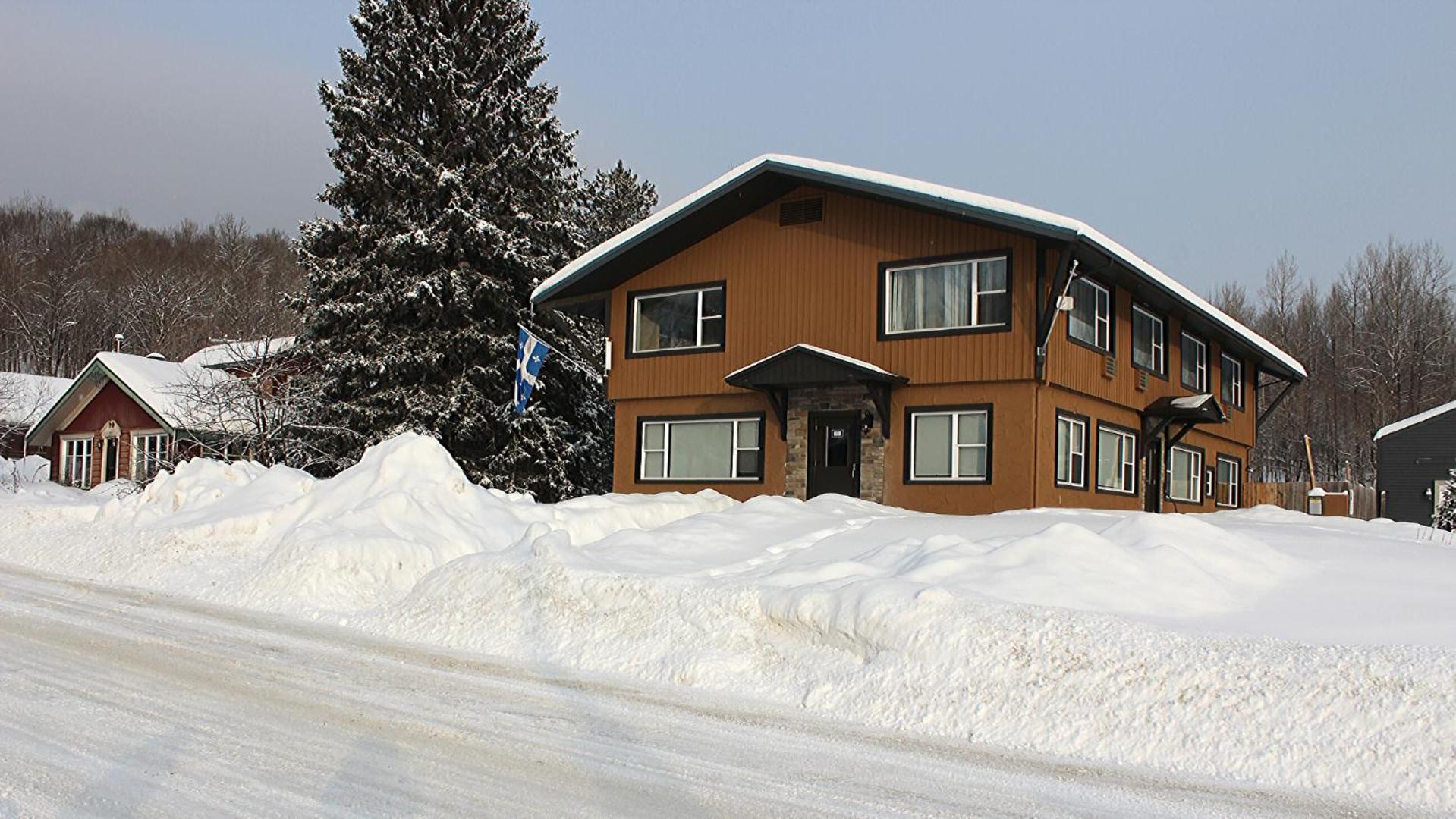 Le Manoir Du Lac Delage Stoneham Exterior foto