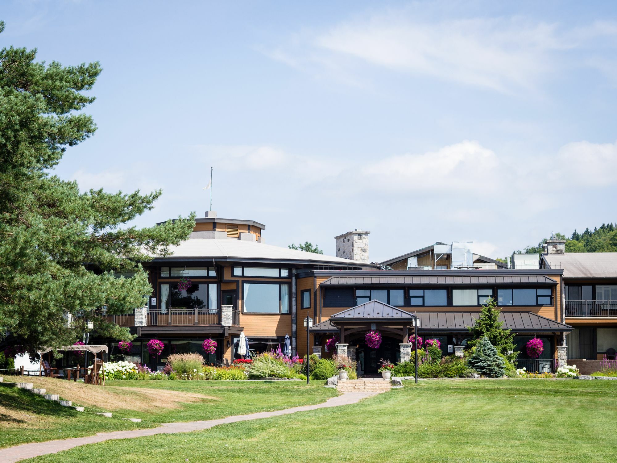 Le Manoir Du Lac Delage Stoneham Exterior foto